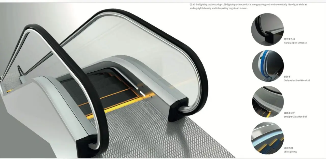 توريد وتركيب السلالم والمشايات الكهربائية